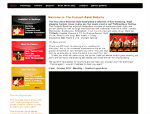 Tablet Screenshot of oompahband.com